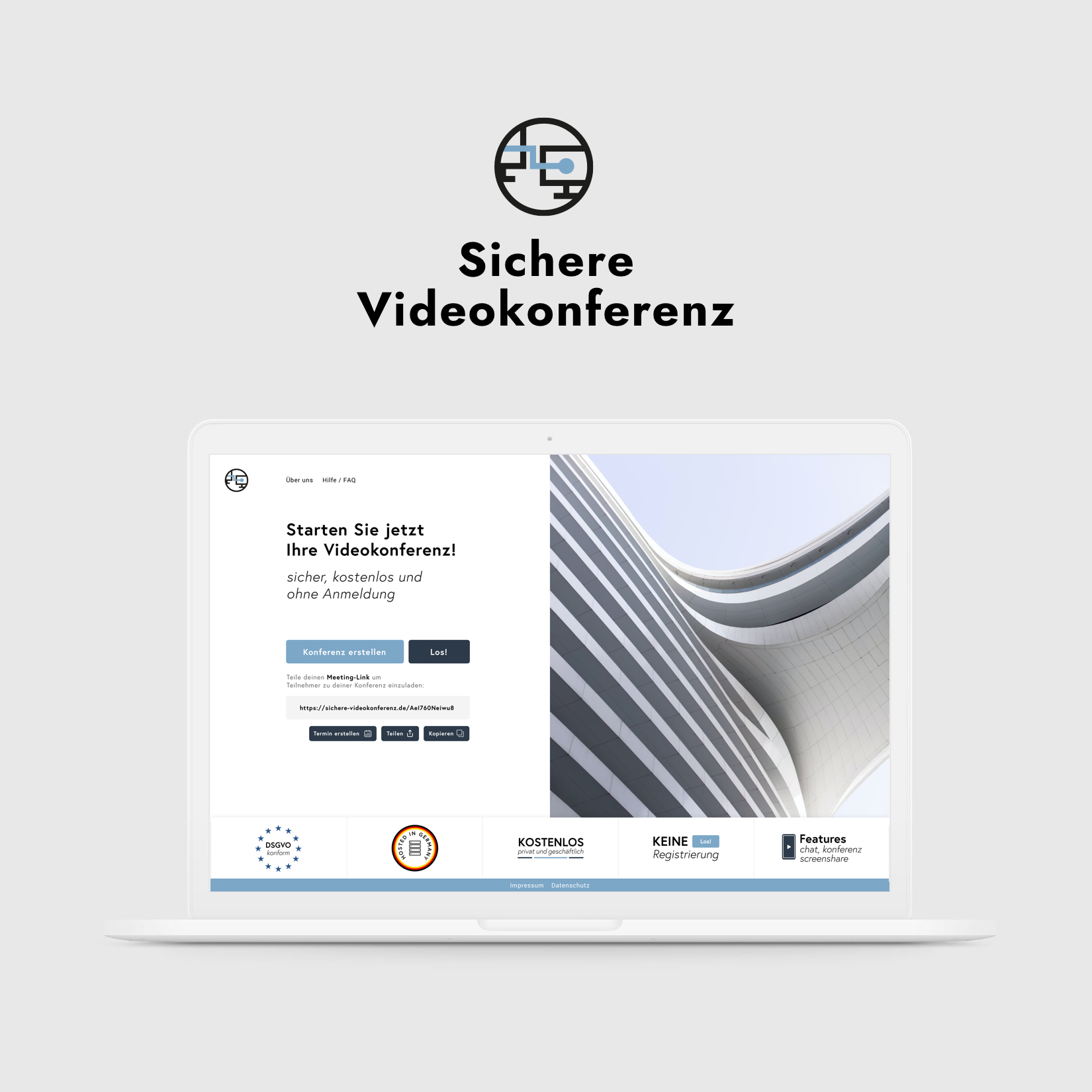 Sichere Videokonferenz product preview